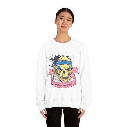 Ancient Warrior Skull Chief Crewneck Sweatshirt