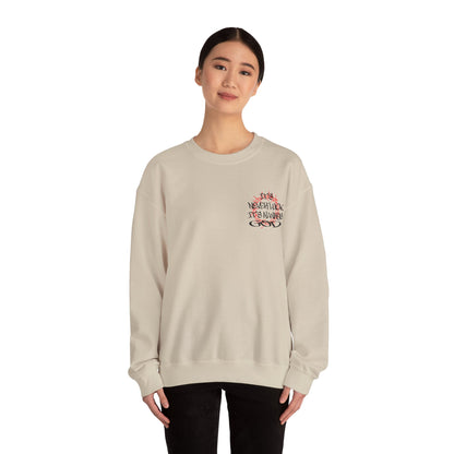 It's never luck It's always God Crewneck Sweatshirt