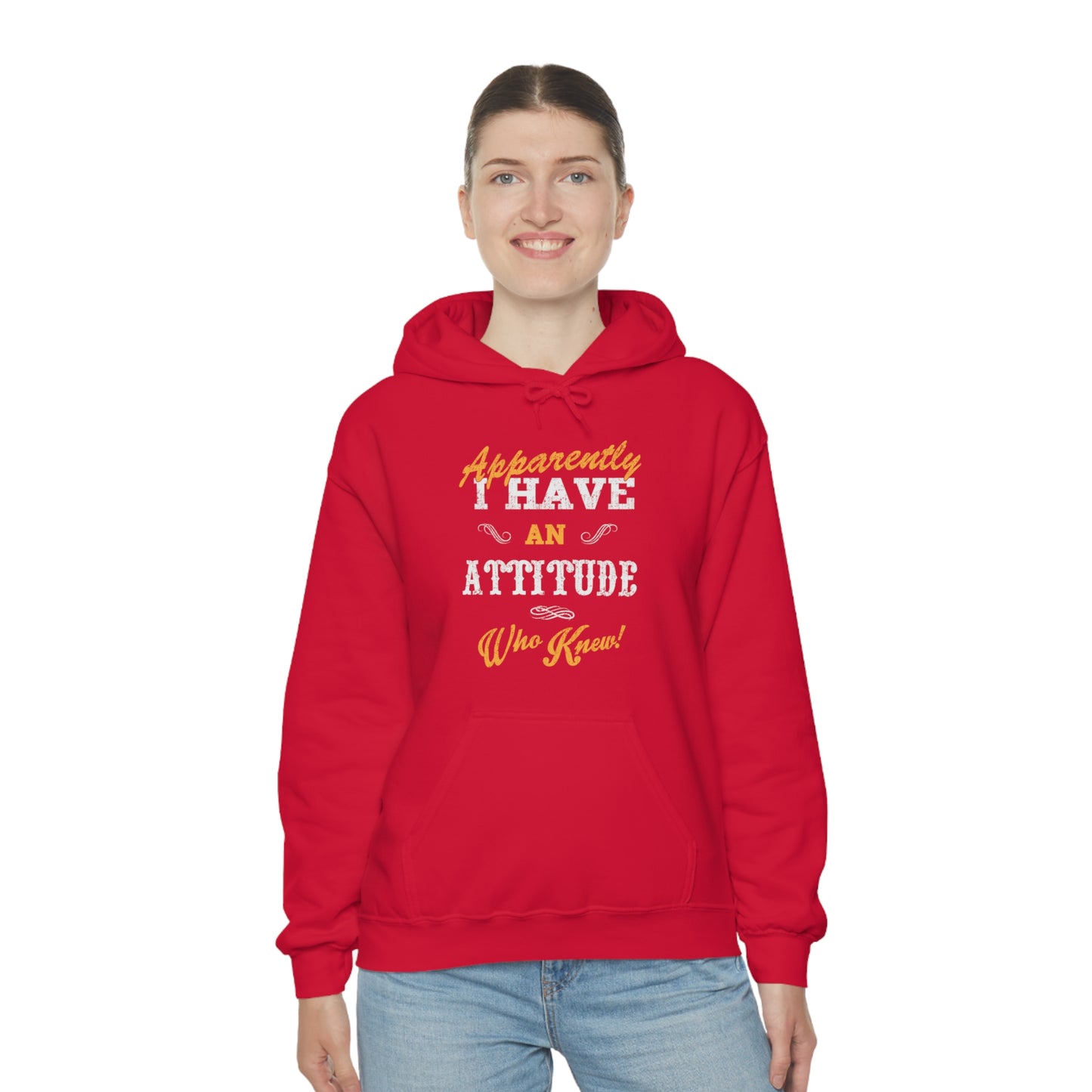 Apparently I Have an Attitude Who Knew! Hoodie