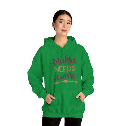 Mama_needs_wine Hoodie