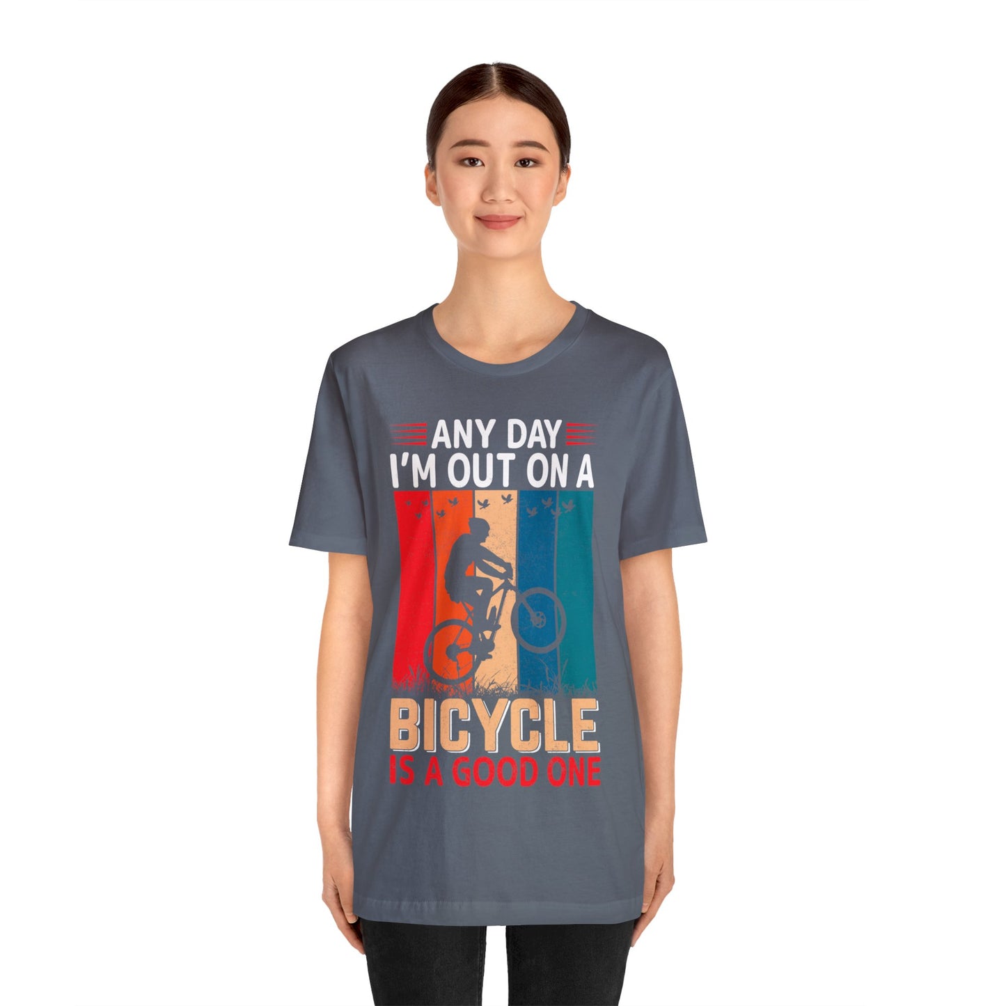 Any day in my bicycle is a good day vintage T-Shirt