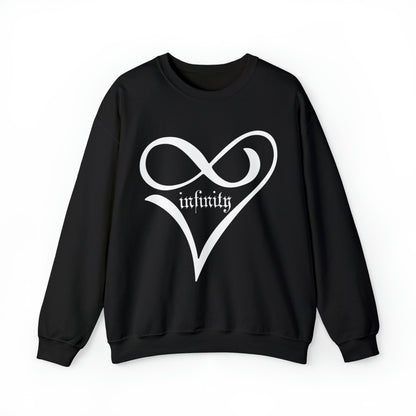 Infinity Love Heart symbol Crewneck Sweatshirt