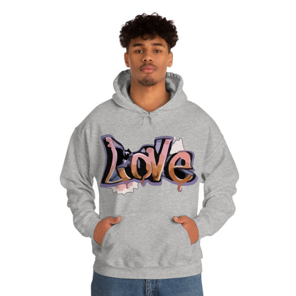 Cool love graffiti Hoodie