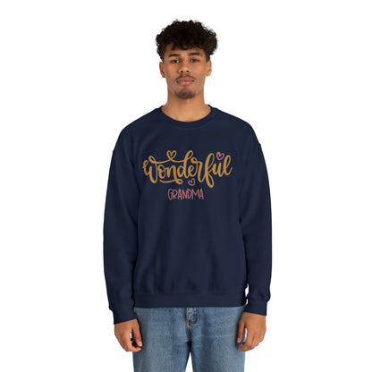 Wonderful_Grandma Crewneck Sweatshirt