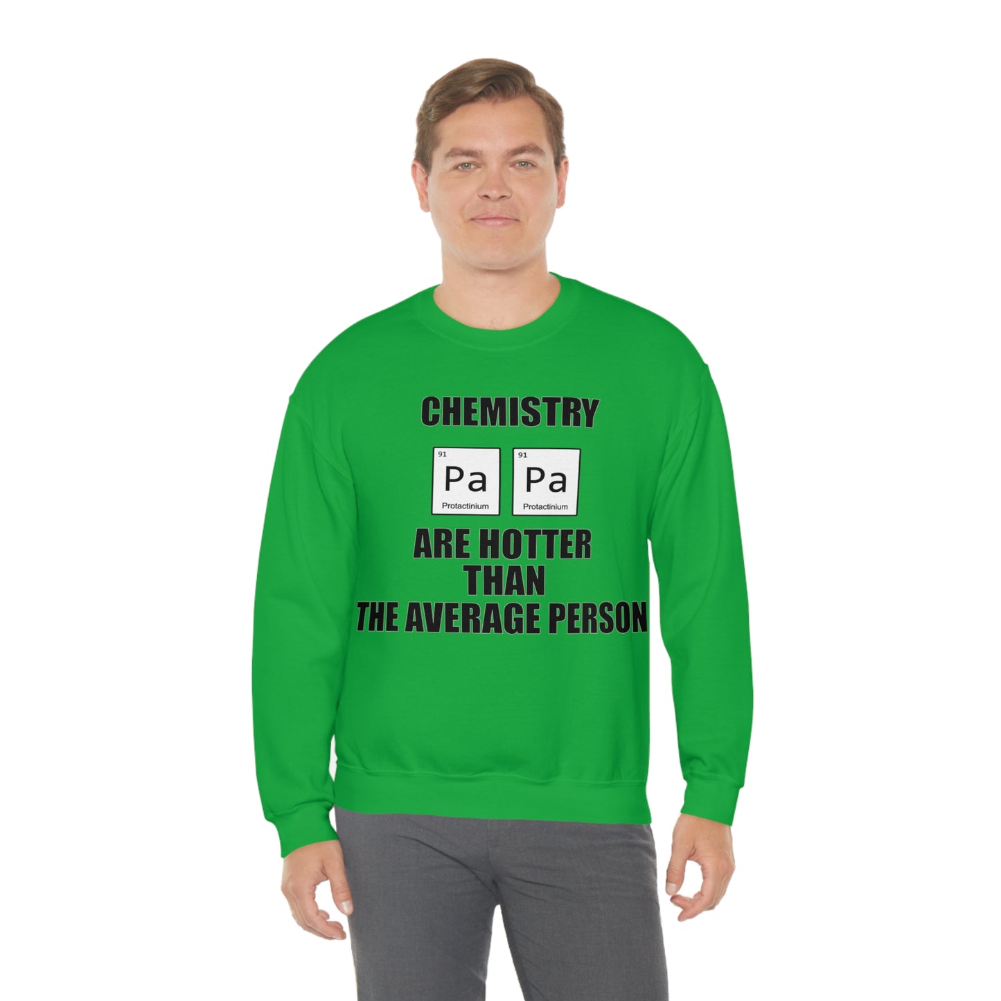 Chemistry Papa Crewneck Sweatshirt