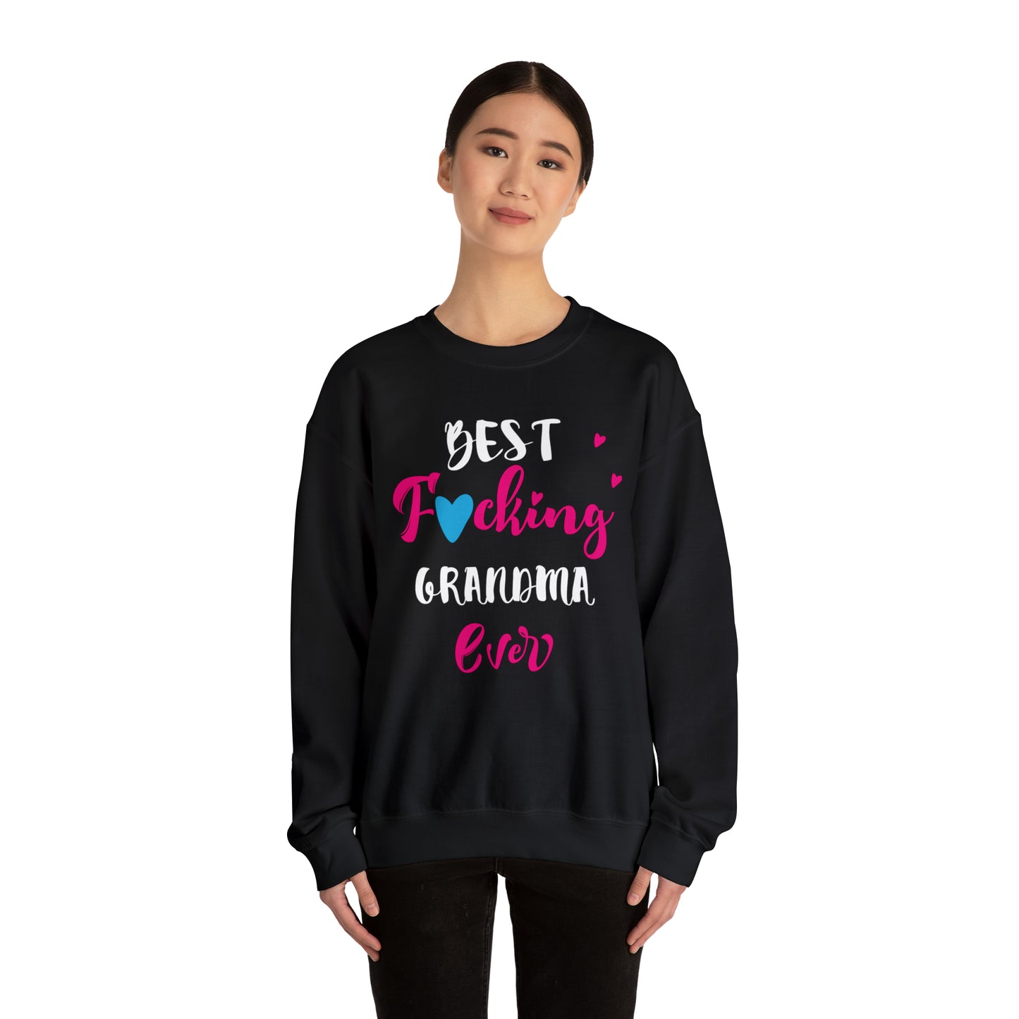 best fcking GRANDMA Crewneck Sweatshirt