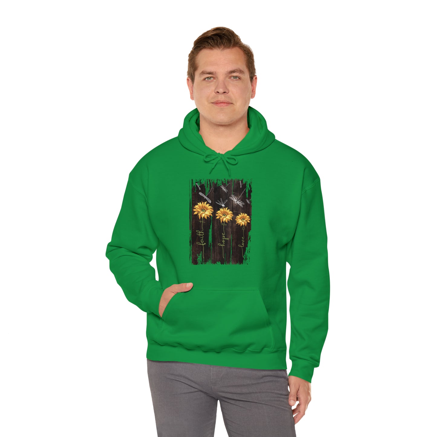 Sunflowers Faith hope love Hoodie