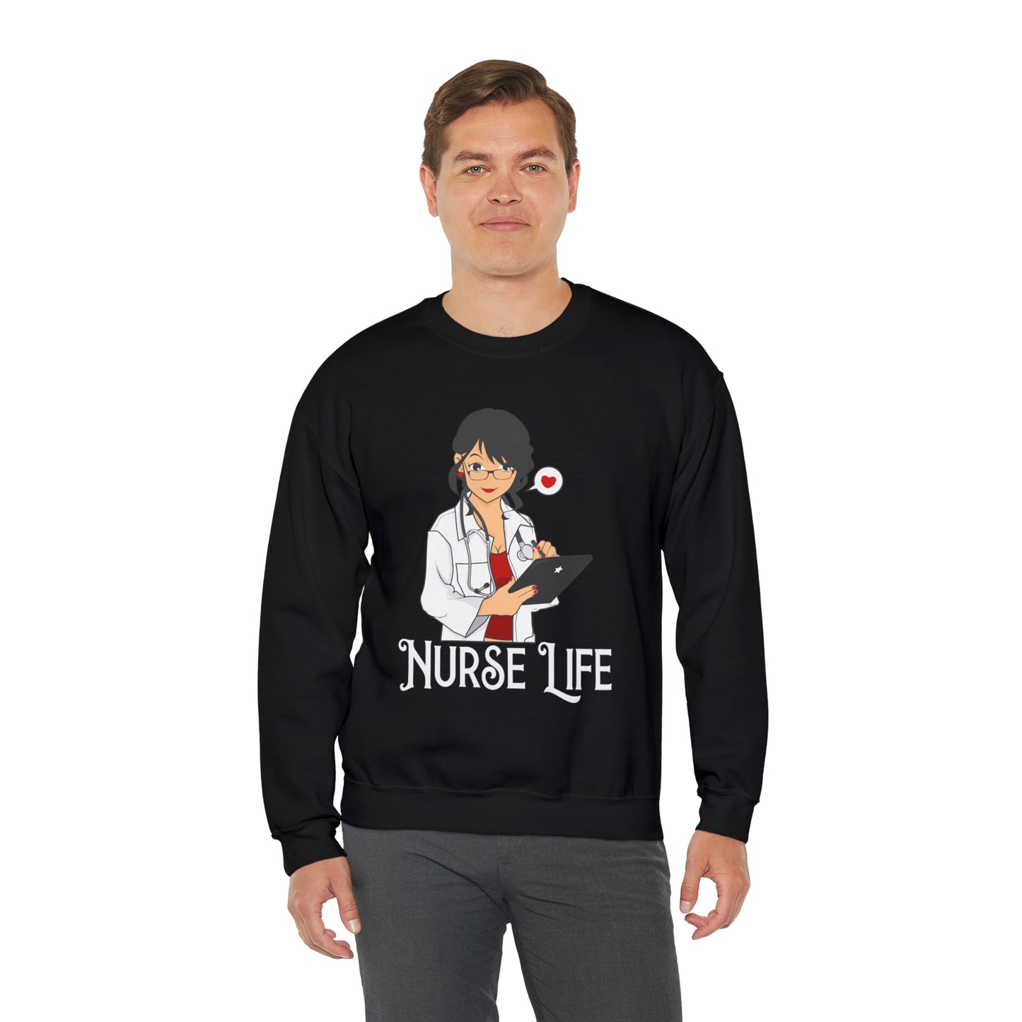 Nurse life Crewneck Sweatshirt