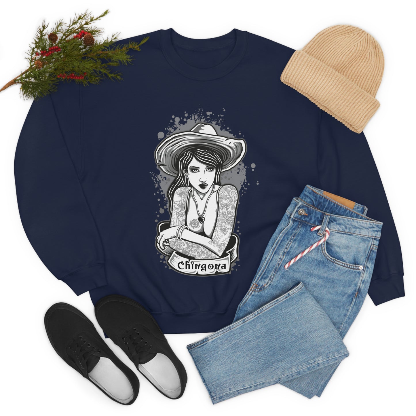 Chingona Crewneck Sweatshirt