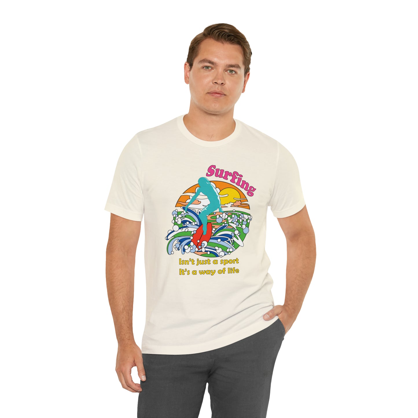 Surfing A Way of Life T-Shirt