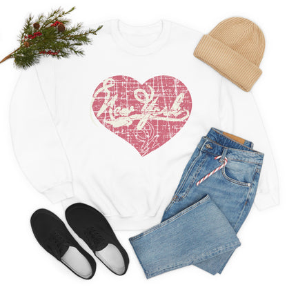 Vintage Love NY Crewneck Sweatshirt