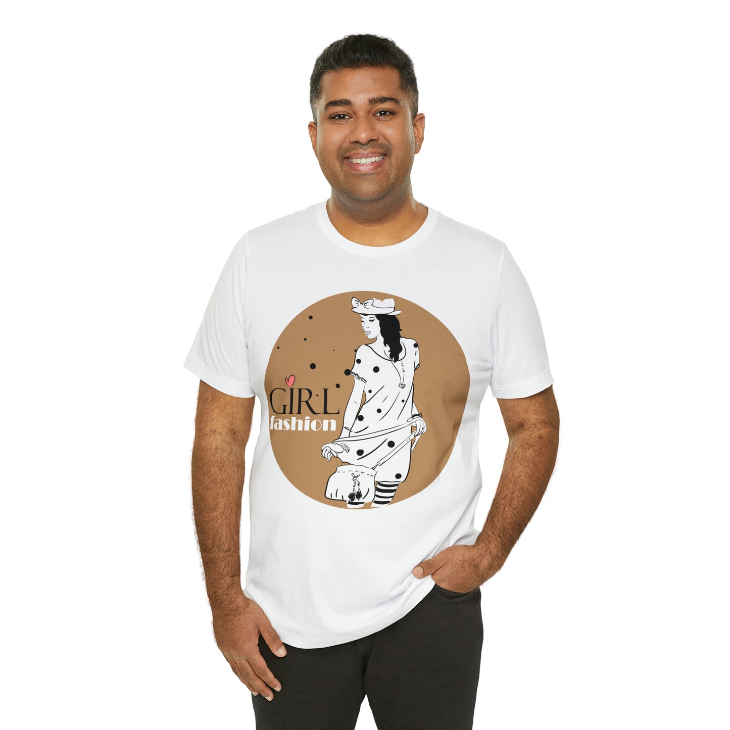 Polka dot Girl fashion T-Shirt