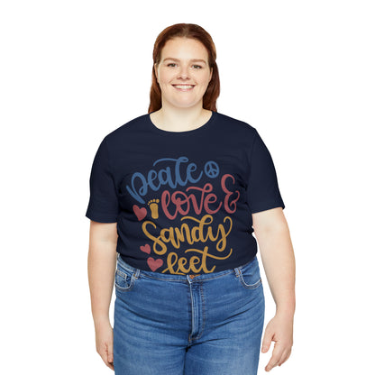 Peace_love_and_sandy_feet T-Shirt