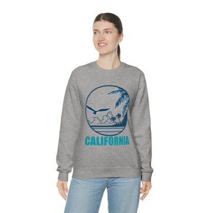 Cali Vibe Crewneck Sweatshirt