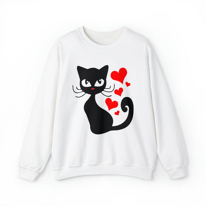 Sexy black cat Crewneck Sweatshirt