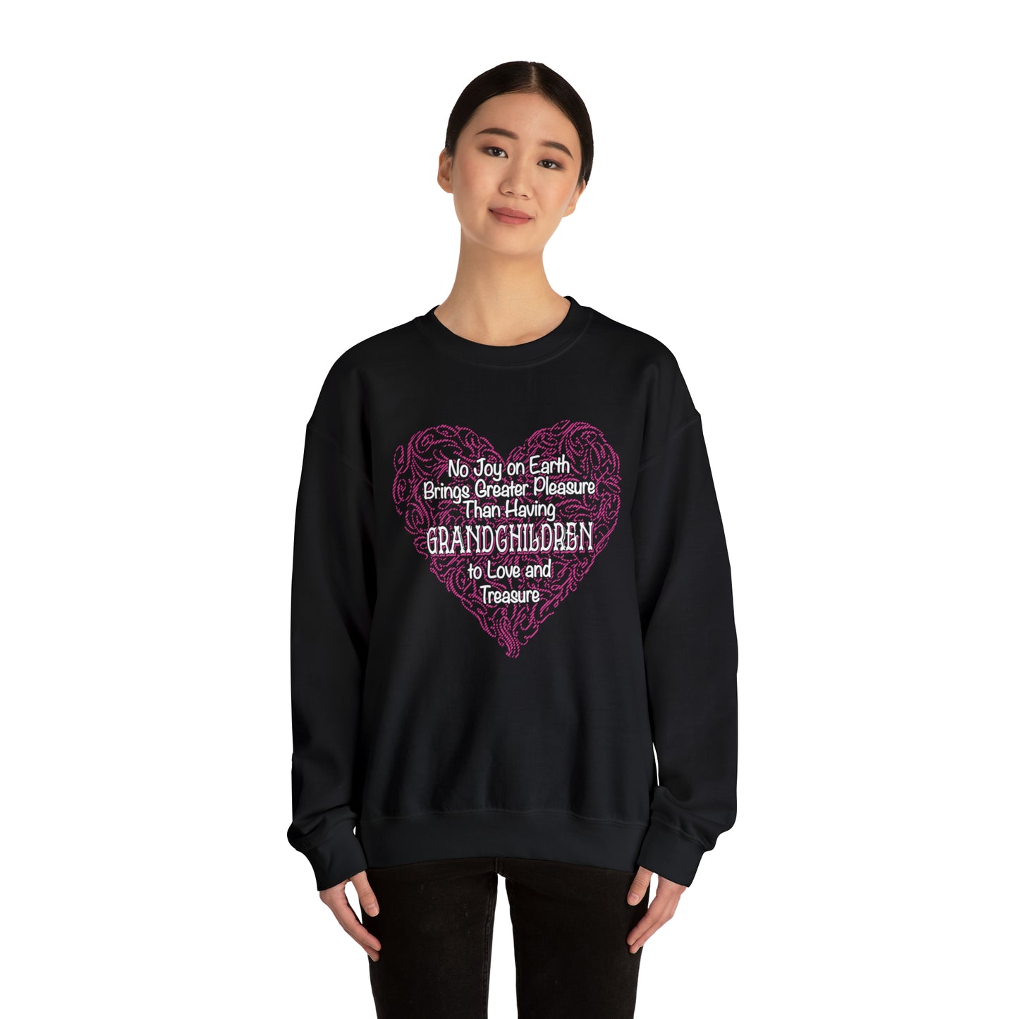 Grandchildren are a great pleasure Crewneck Sweatshirt