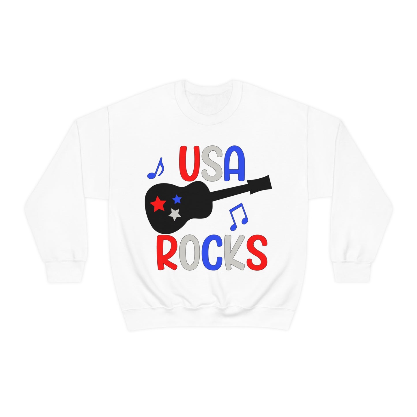 USA-Rocks Crewneck Sweatshirt