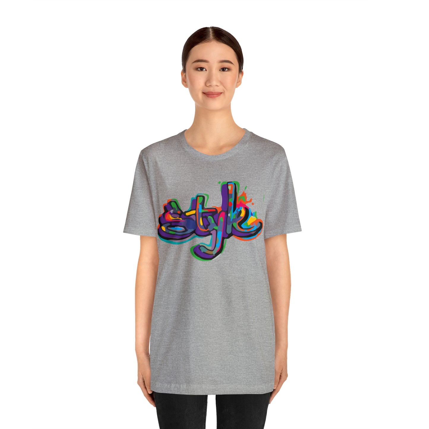 Graffiti style in colors T-Shirt