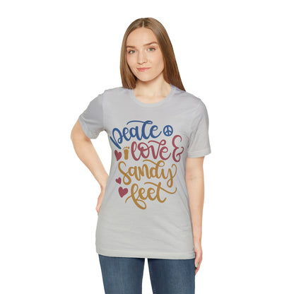 Peace_love_and_sandy_feet T-Shirt