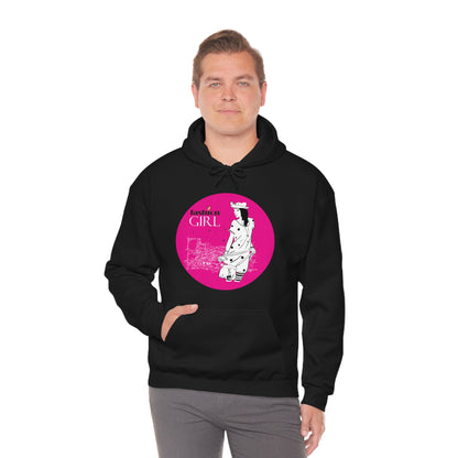 Pink Fashion girl Hoodie