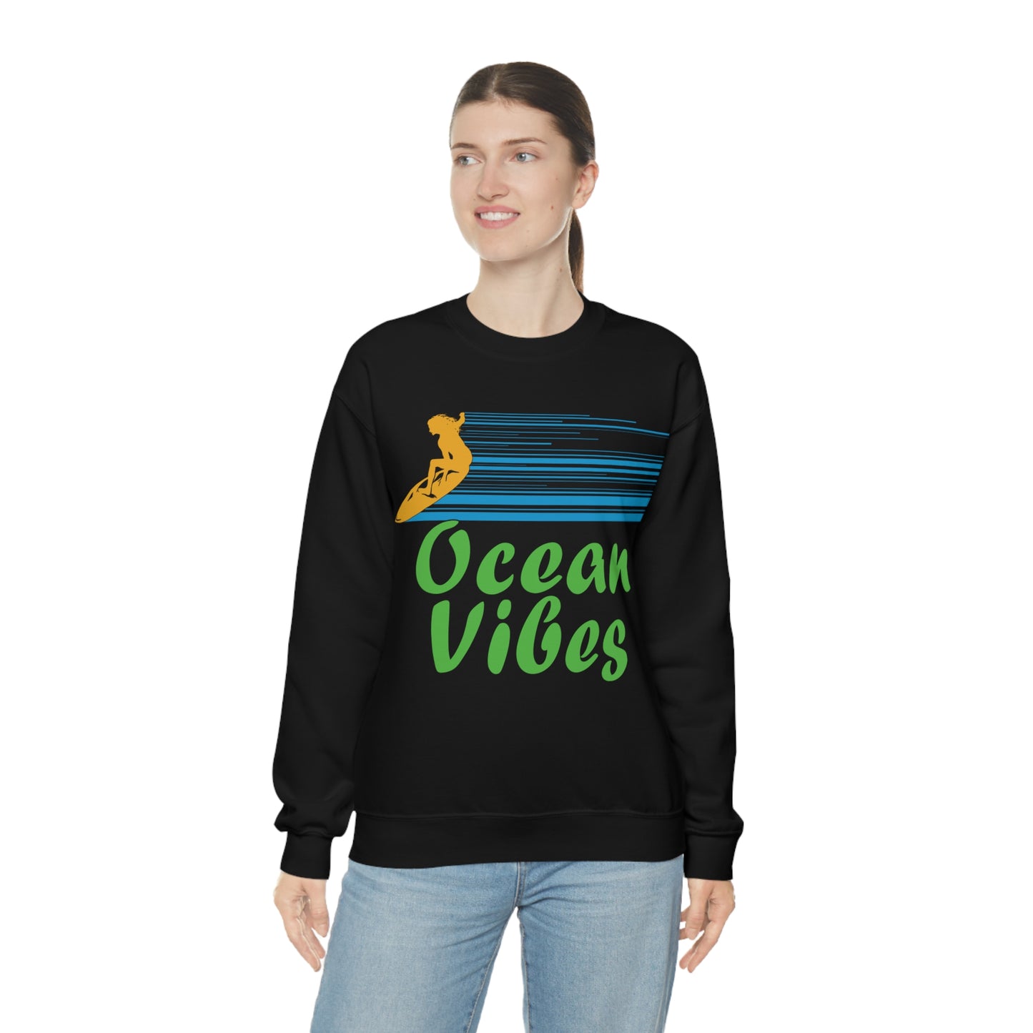 Ocean Vibes Crewneck Sweatshirt