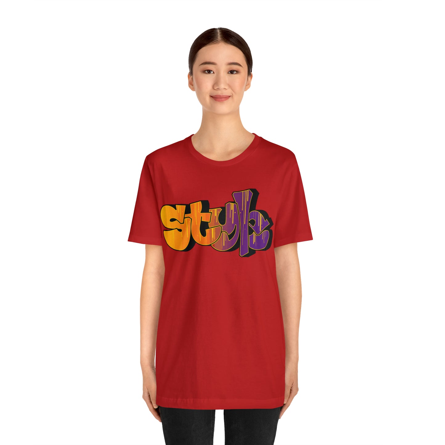 Style colorful graffiti T-Shirt