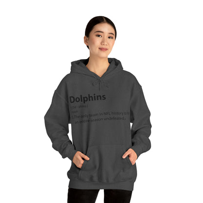 Dolphins definition Hoodie