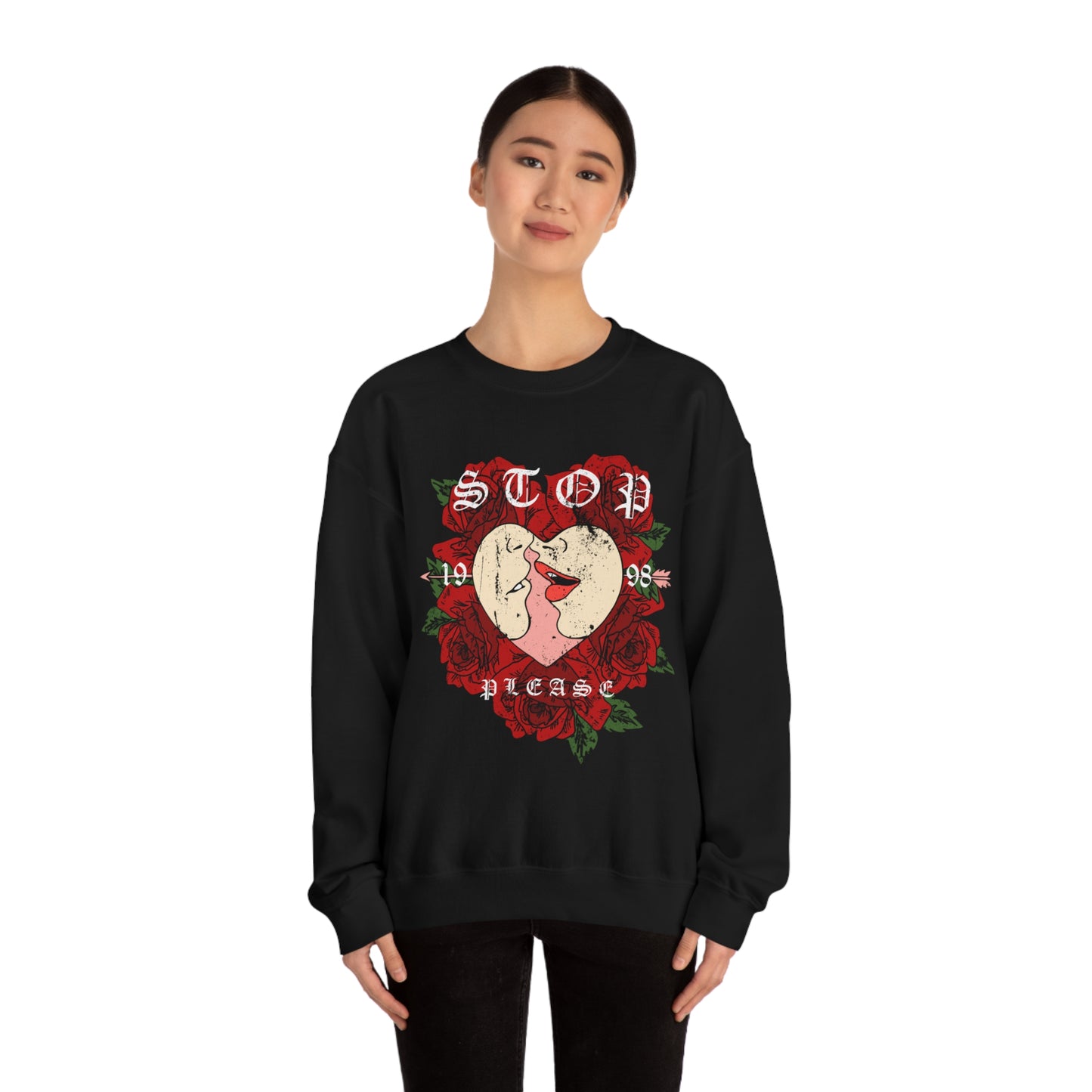 Passion With one Kiss Crewneck Sweatshirt