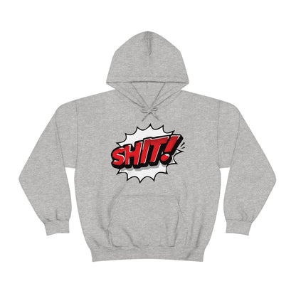 Shit! colorful graphic Hoodie