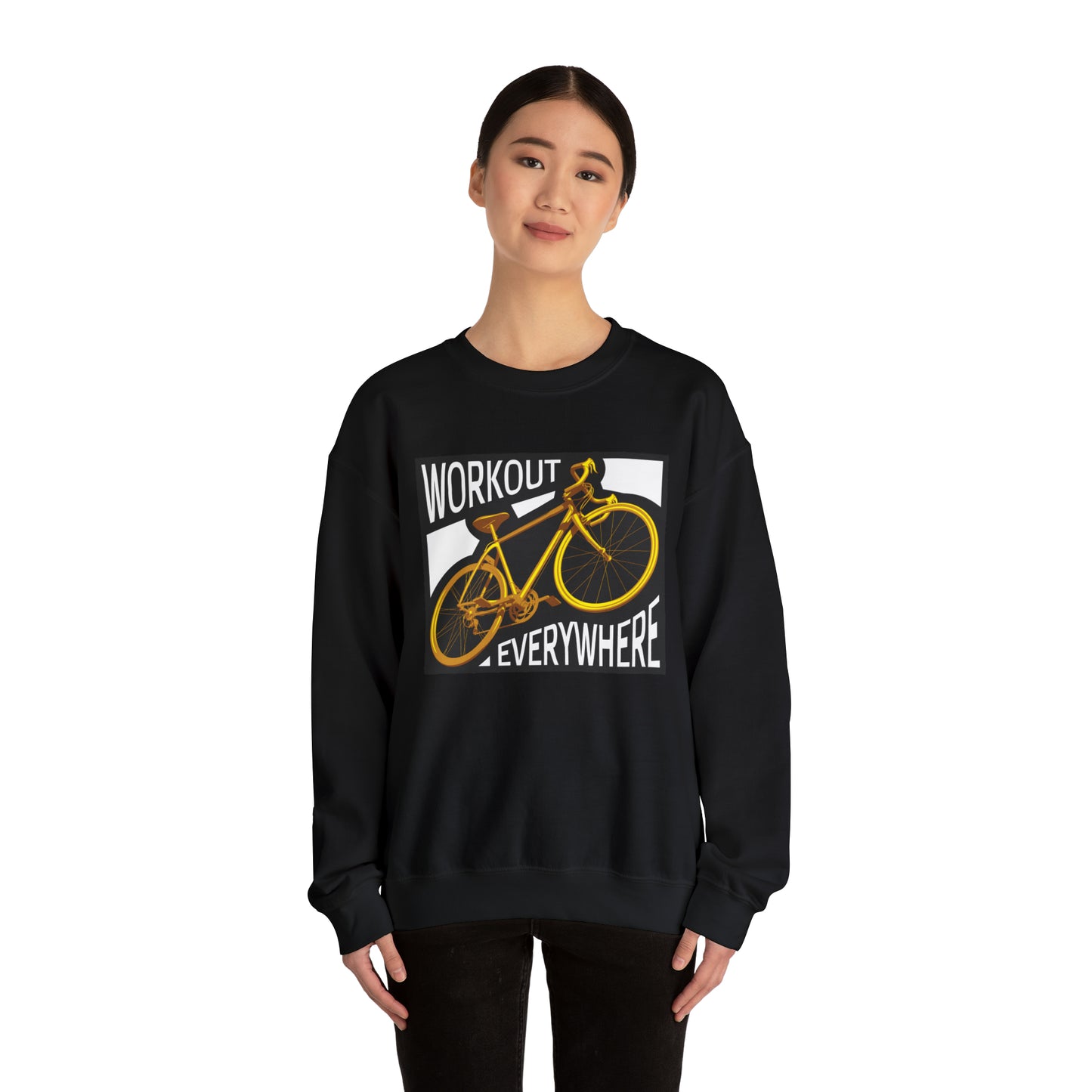 Workout everywhere Crewneck Sweatshirt