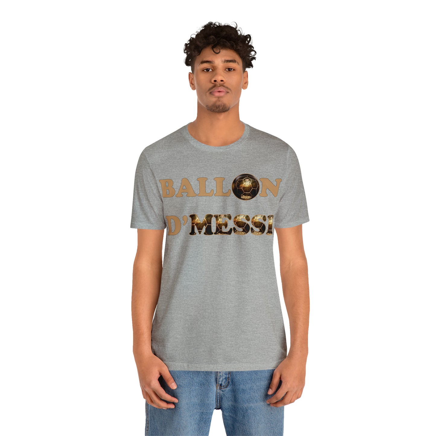 Ballon D'Messi Unisex Tee shirt