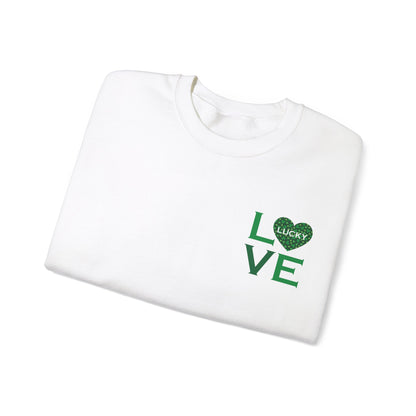 Lucky love St. Patrick's Crewneck Sweatshirt