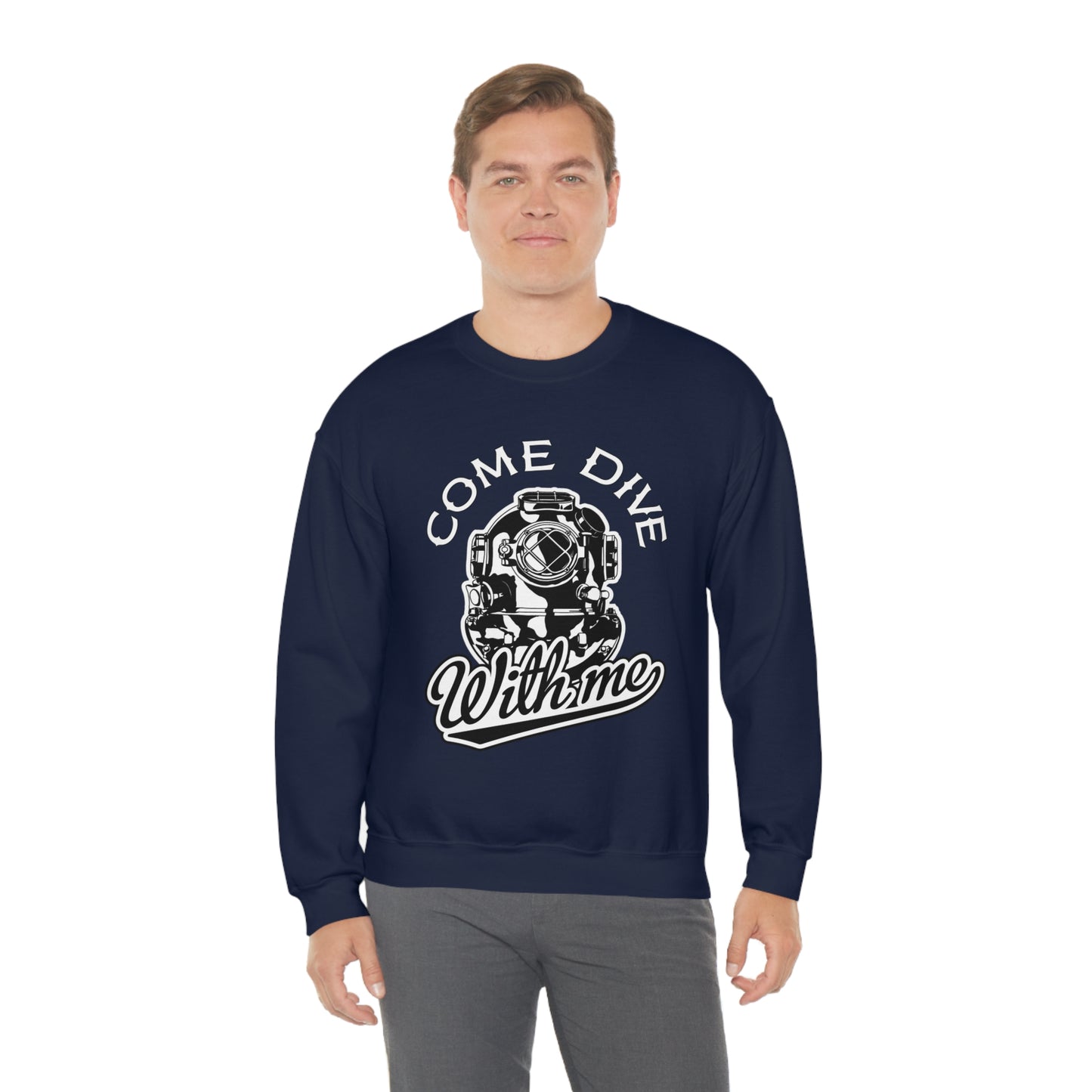 Dive with me Crewneck Sweatshirt