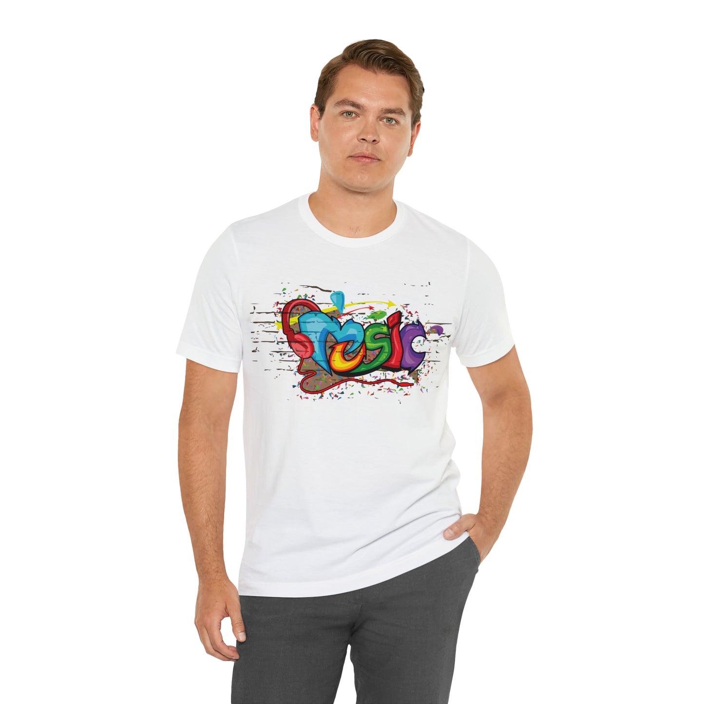 Music colorful graffiti T-Shirt