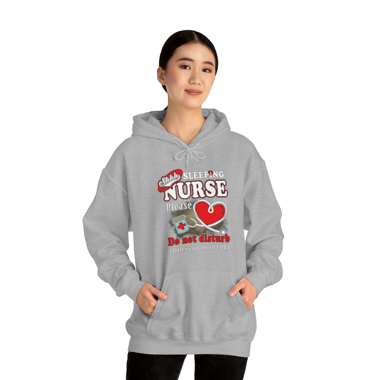 Sleeping nurse Hoodie