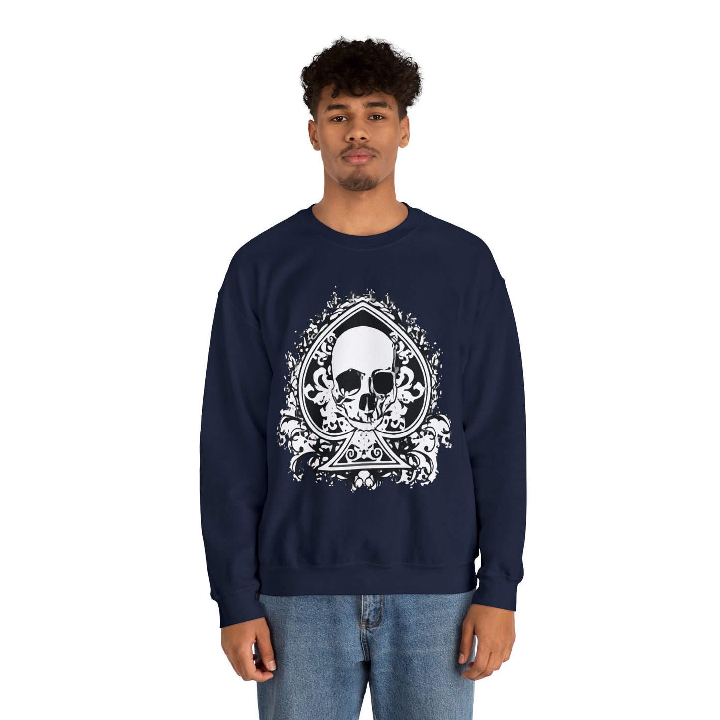 Ace of skull Crewneck Sweatshirt