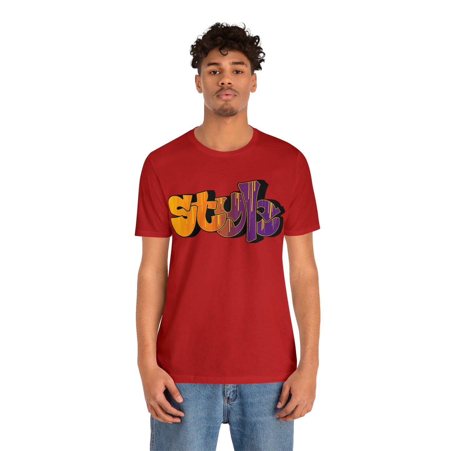 Style colorful graffiti T-Shirt