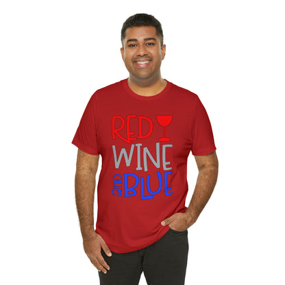 Red Wine Blue T-Shirt