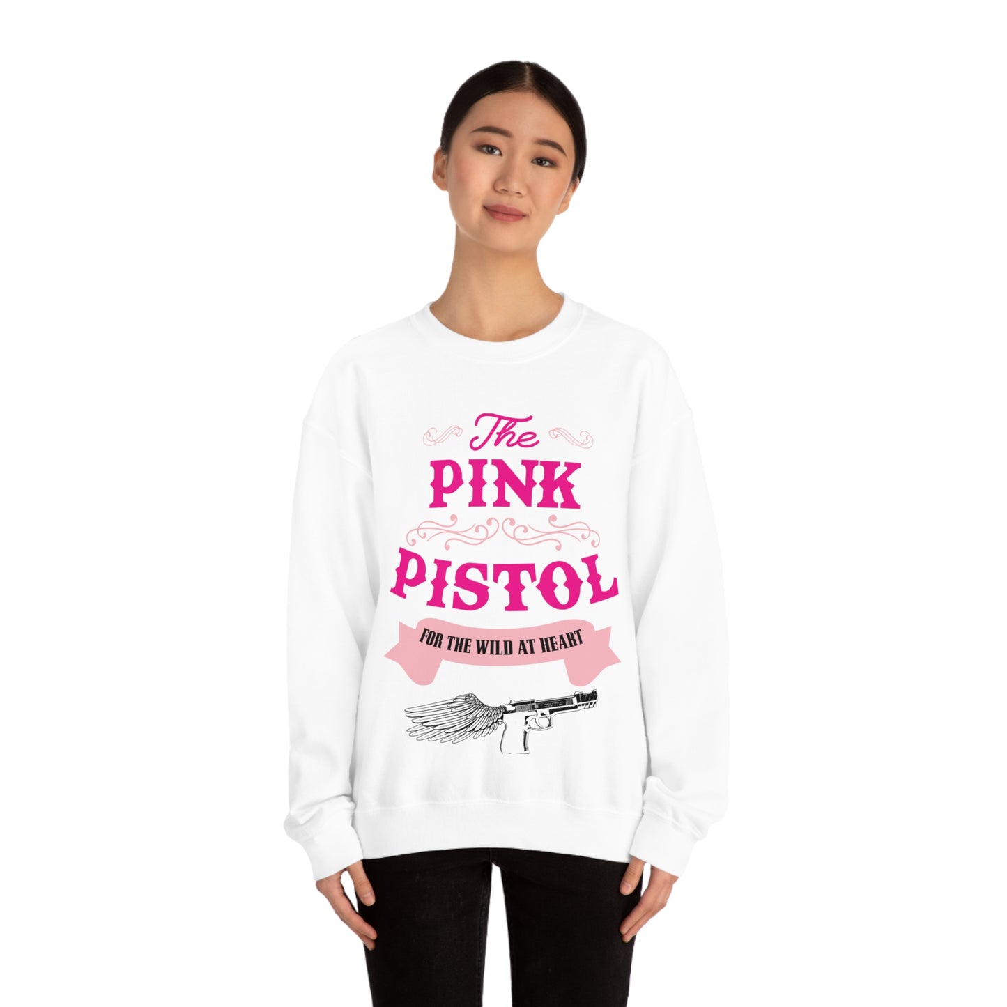 The Pink Pistol Crewneck Sweatshirt