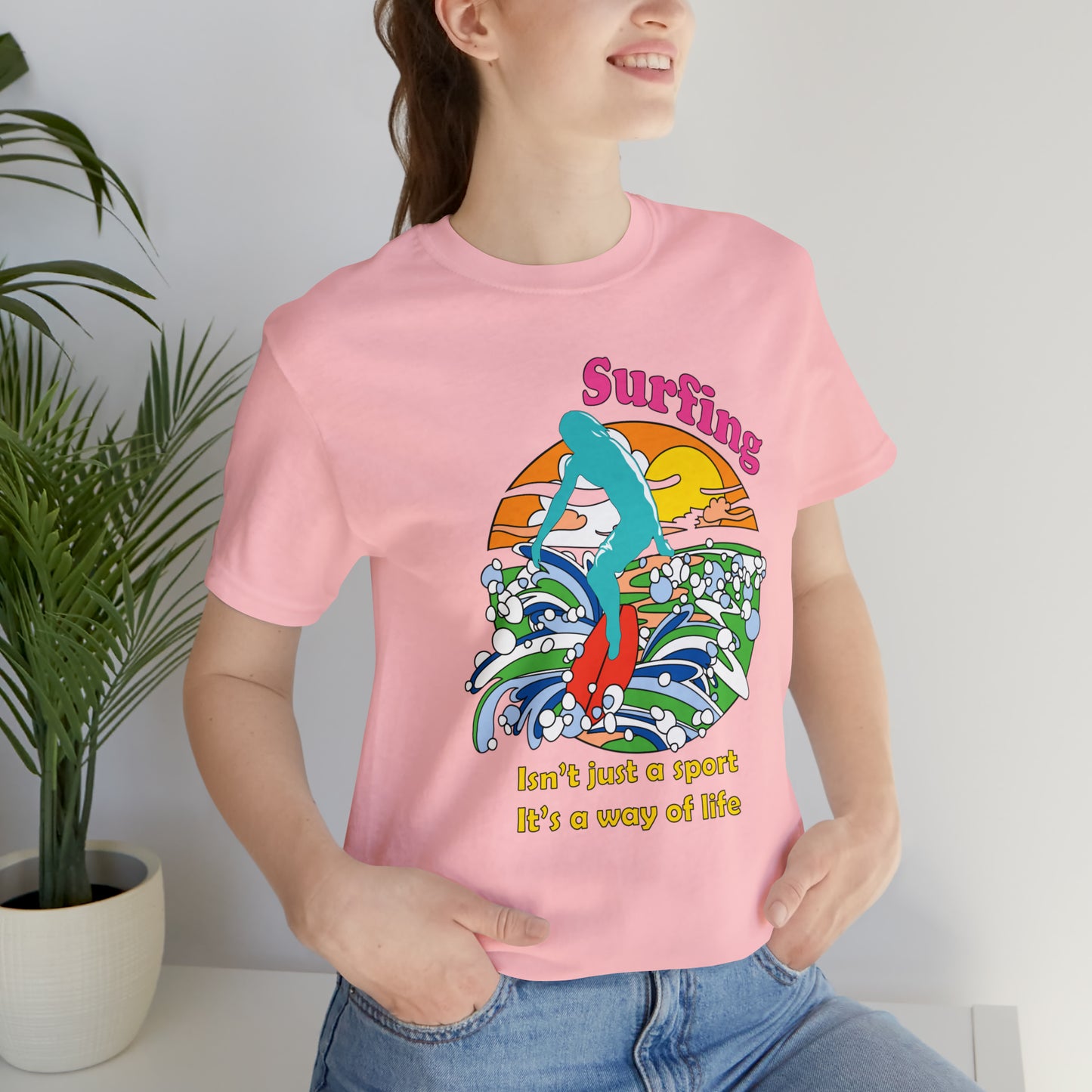 Surfing A Way of Life T-Shirt