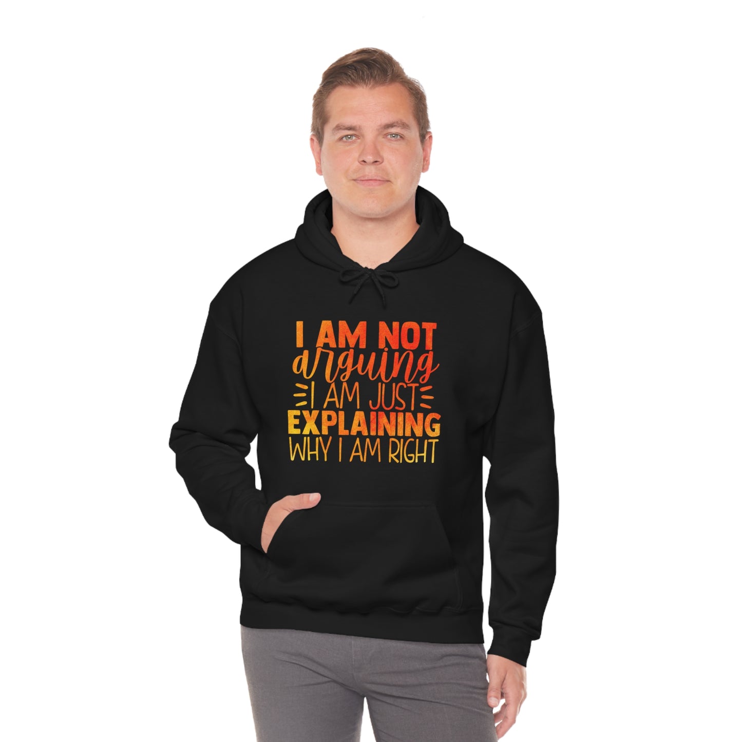 I Am Not Arguing I Am Just Explaining Why I Am Right Hoodie