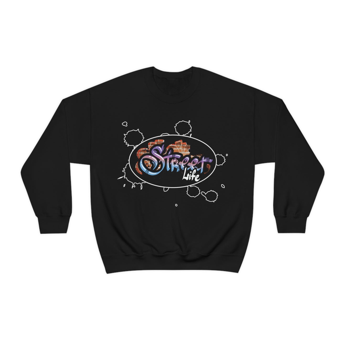 Street life graffiti Crewneck Sweatshirt