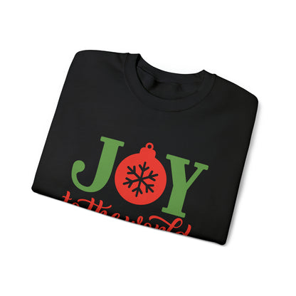 Joy To The World Christmas Crewneck Sweatshirt