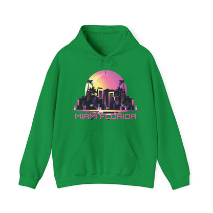 Miami Florida night life Hoodie