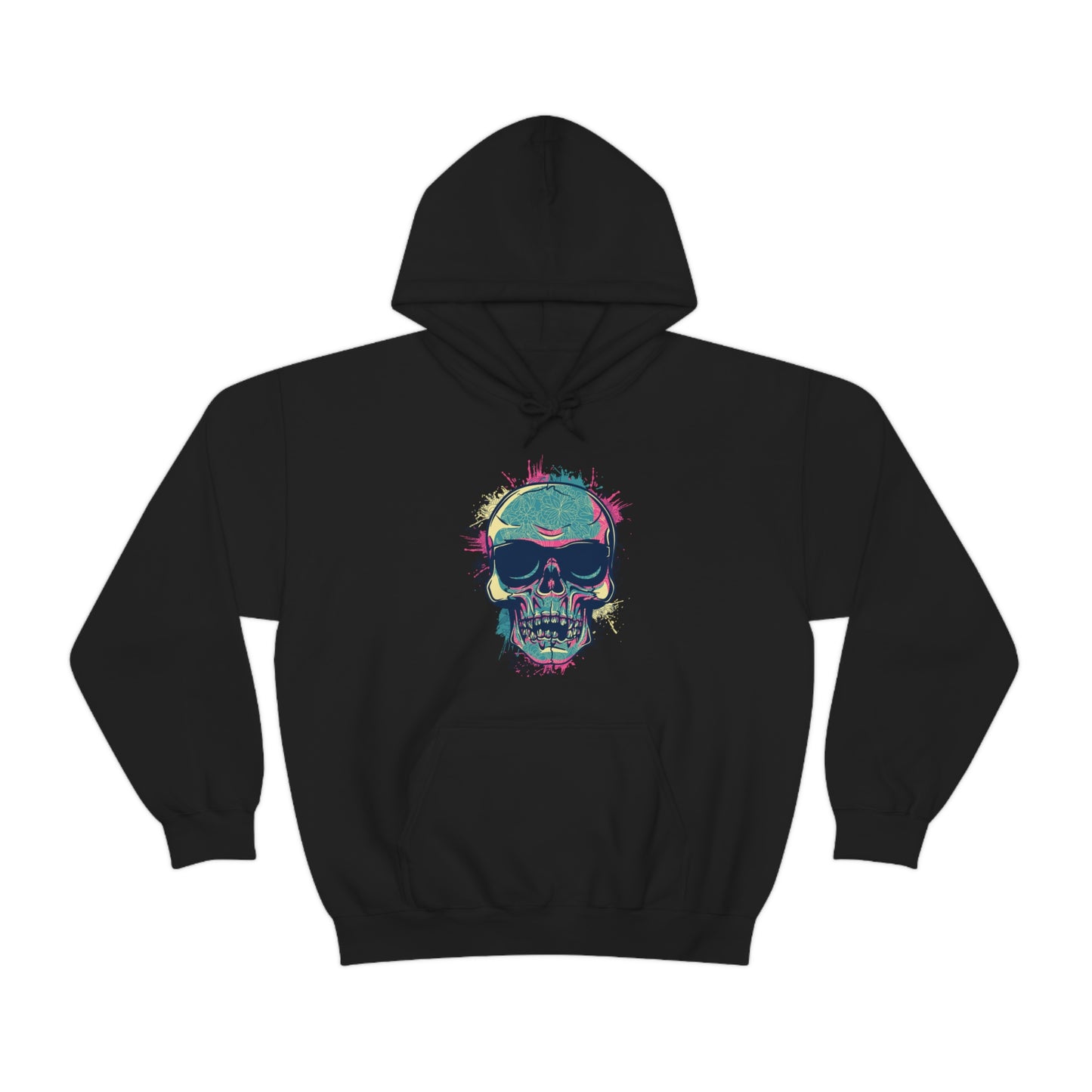 South Beach Skull Hoodie