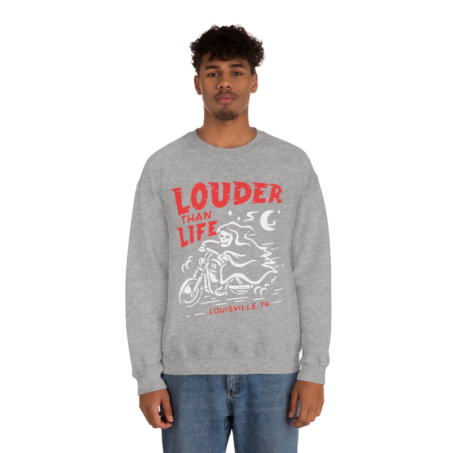 louder than life Crewneck Sweatshirt