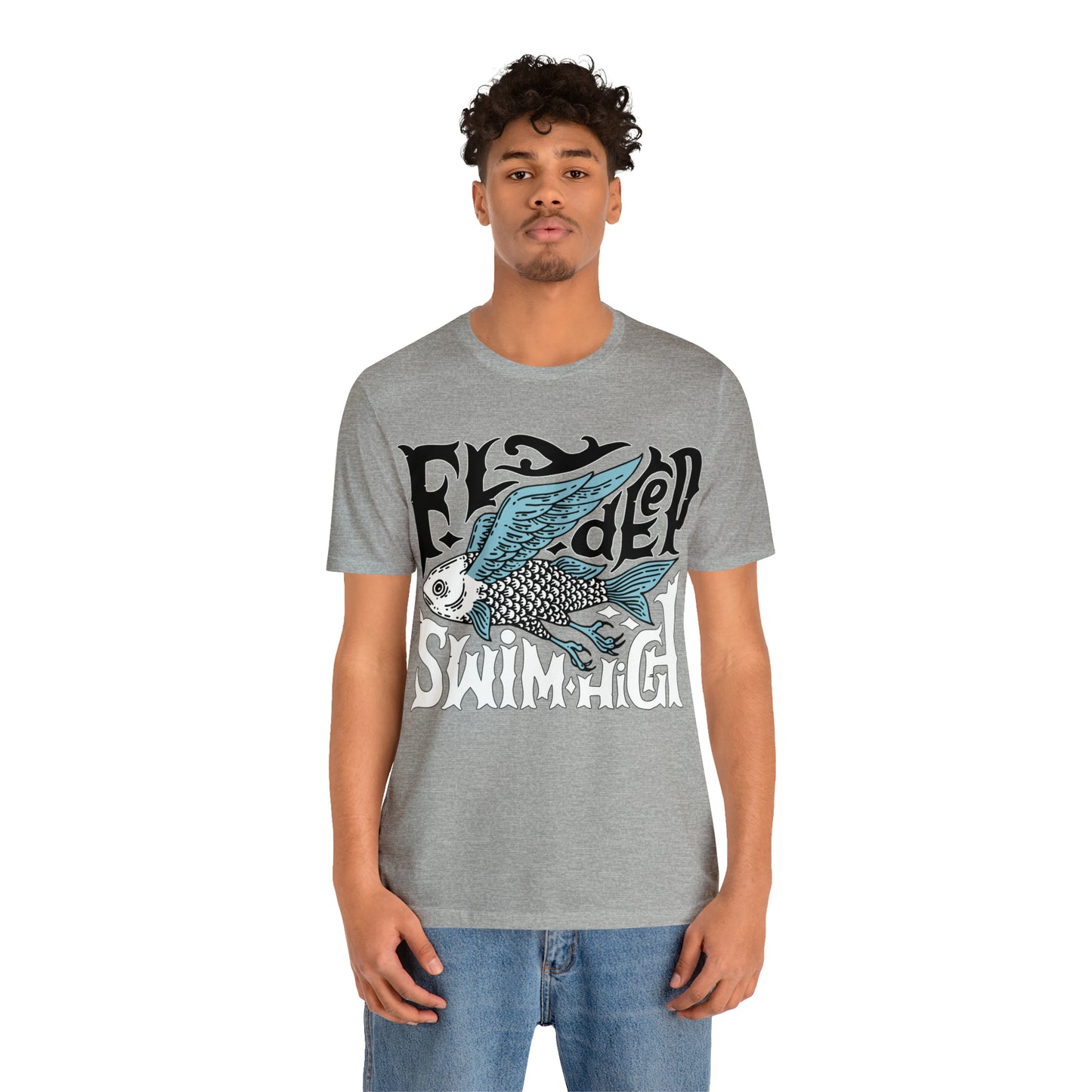 Fly deep swim high T-Shirt