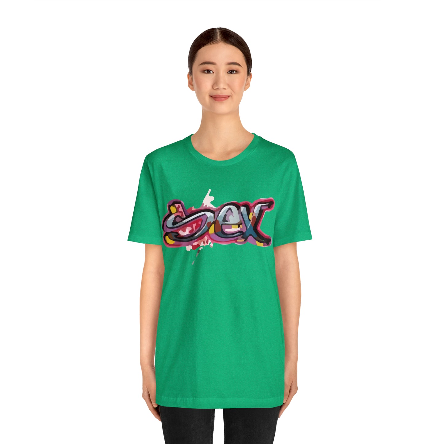 Sex colorful graffiti T-Shirt