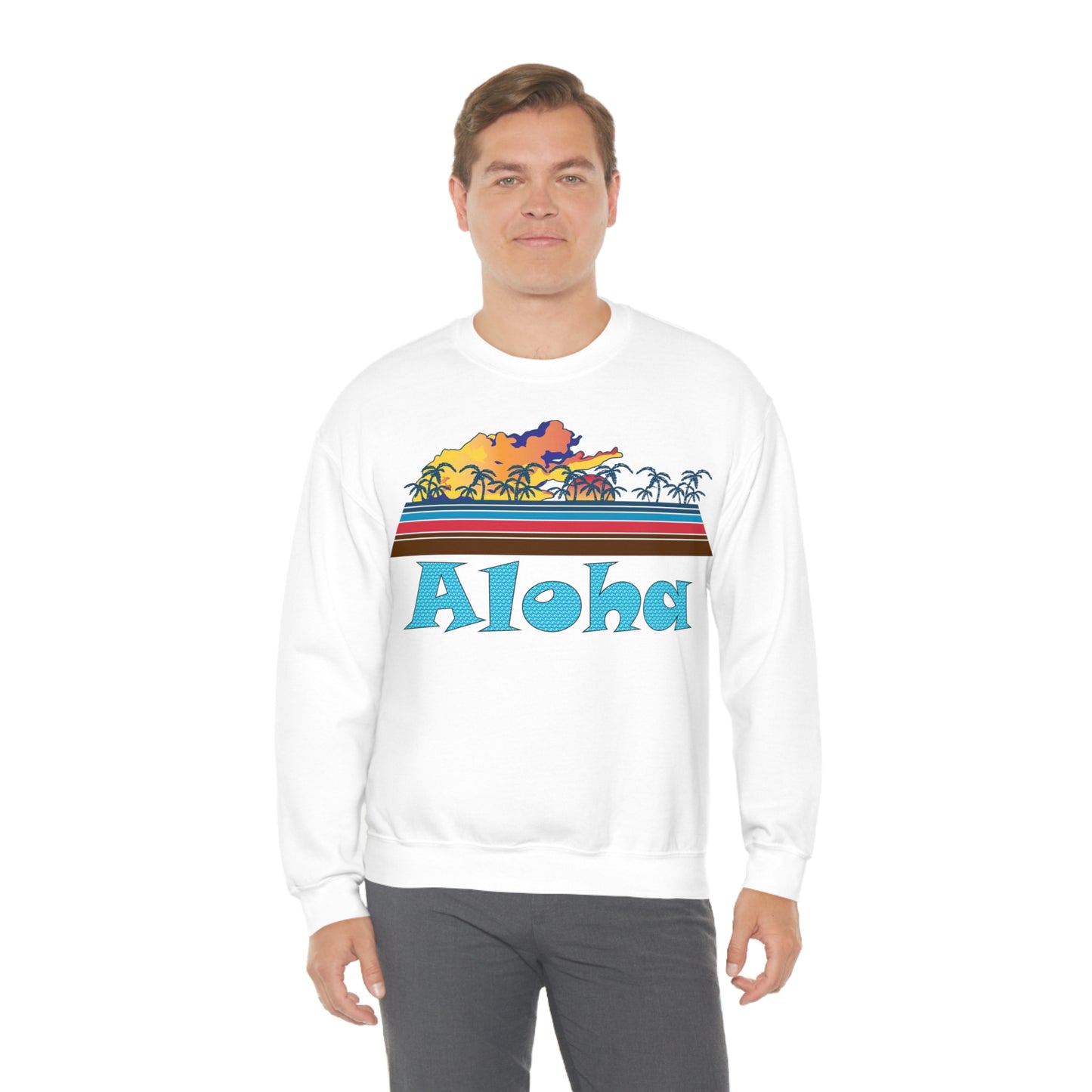 Aloha Beach Crewneck Sweatshirt