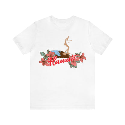 Hawaii Floral Surf T-Shirt